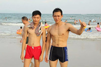 鴻凱運在溪沖海灘